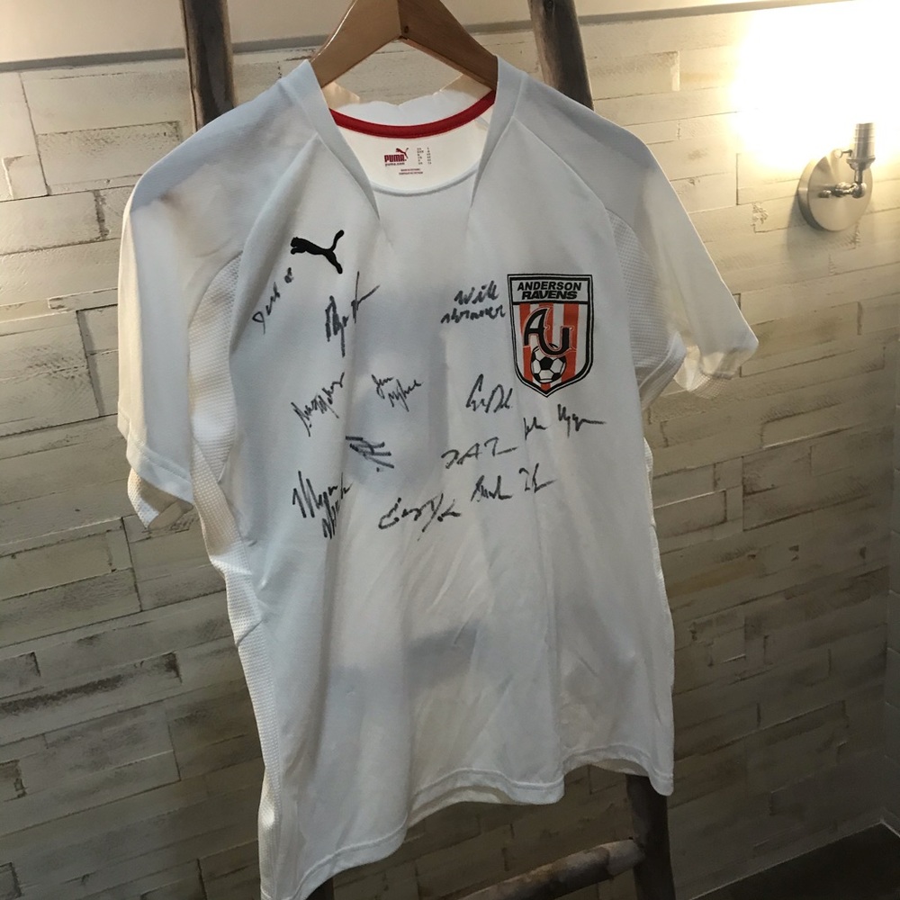 Anderson University soccer jersey